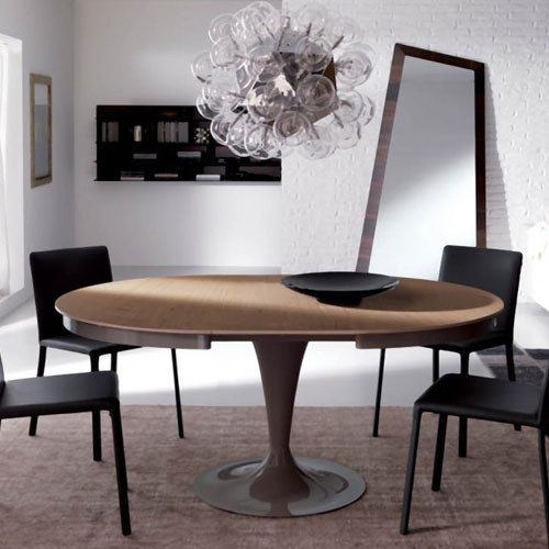 Masa pentru dining extensibila Ozzio Italia, Eclipse Legno